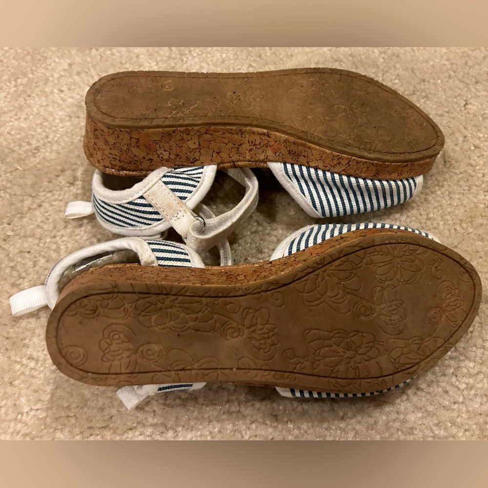 Carters Cork Wedge Sandal High Heel Girls 1 - Picture 8 of 8